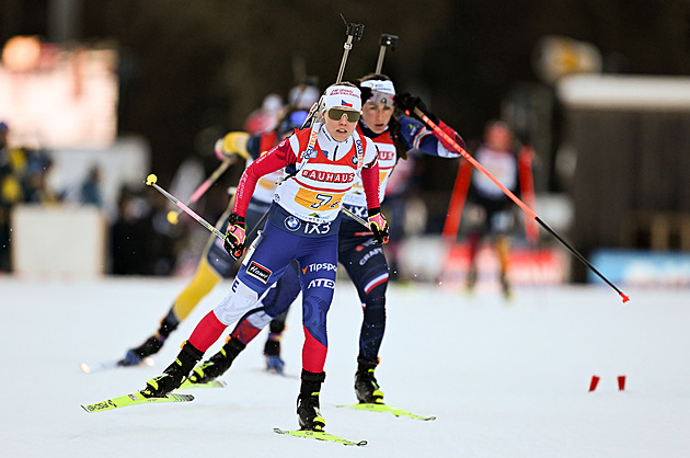 Nejlepší střelba a páté místo Češek ve štafetě. Vítězství urvaly Norky