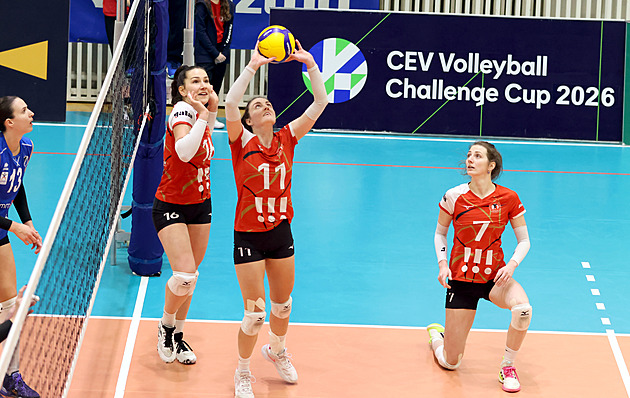 Třetí set rozhodl. Ostravanky v evropských pohárech vypadly s Nicosií