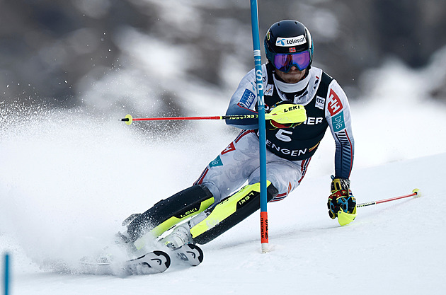 Norský lyžař McGrath podruhé v sezoně SP slaví, ve Wengenu ovládl slalom