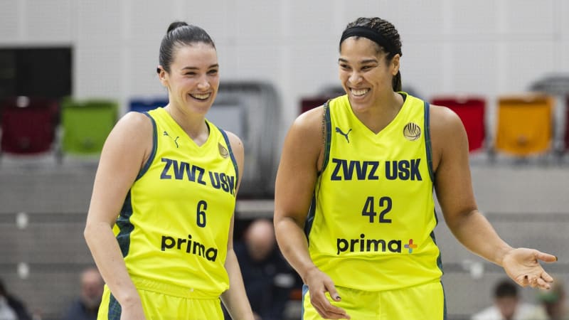 Basketbalistky USK Praha porazily Galatasaray Istanbul. Dorovnaly třetí Bourges