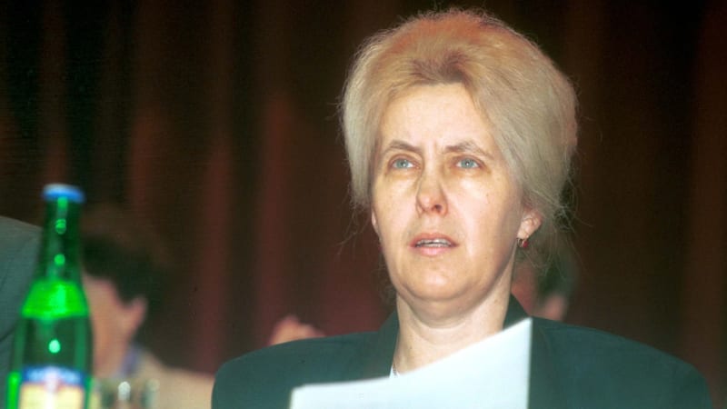 Po těžké nemoci zemřela Květoslava Kořínková, někdejší ministryně československých vlád