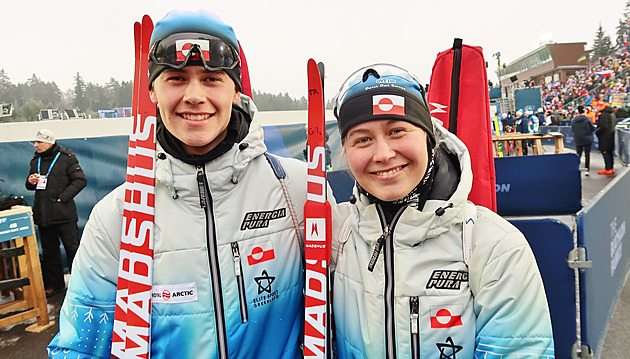 Grónská biatlonová rodina: Trump lže. Nikdy nebudeme Američany