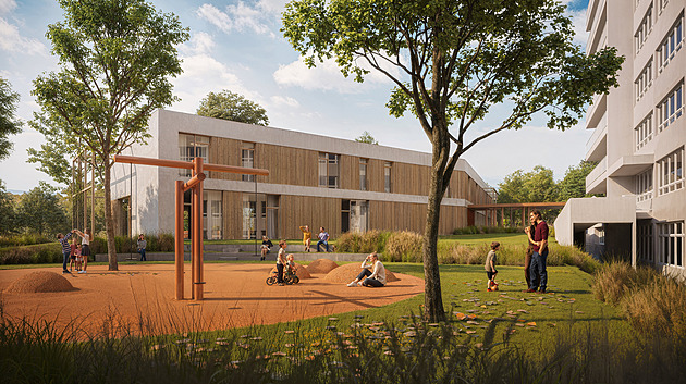 Jako prázdninový dům. Ubytování pro rodiny s vážně nemocnými dětmi dostává obrysy